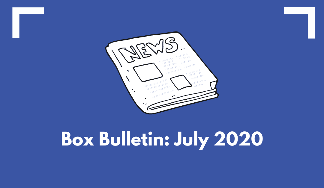 Small Business Recovery Grant | Box Bulletin July 2020