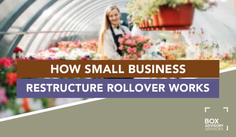 small business restructure rollover