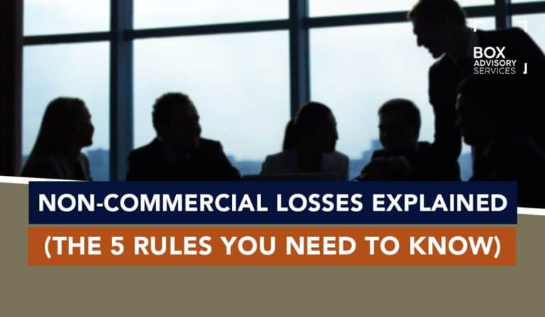 non commercial losses